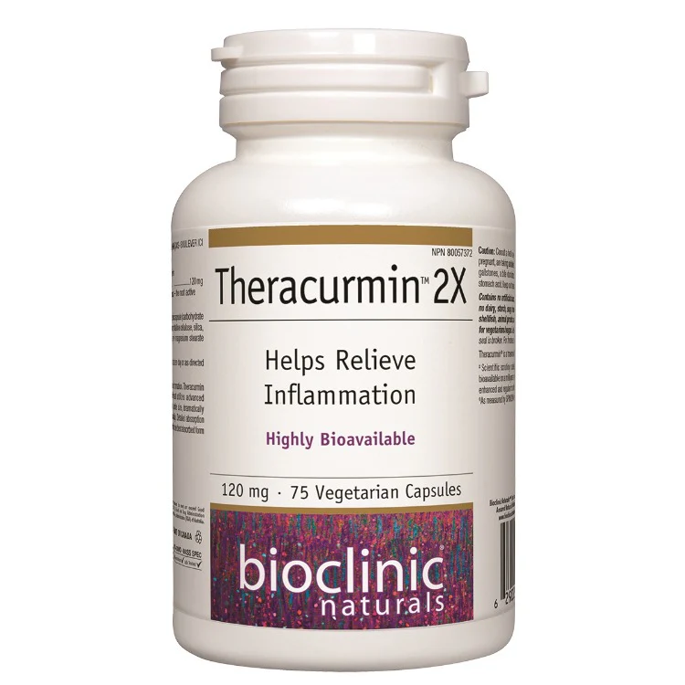 Bioclinic Theracurmin 2 X 120mg 75 VCaps
