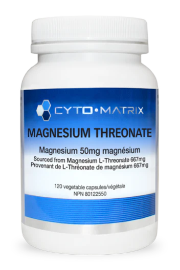 Cyto-Matrix Magnesium Threonate 120vcaps