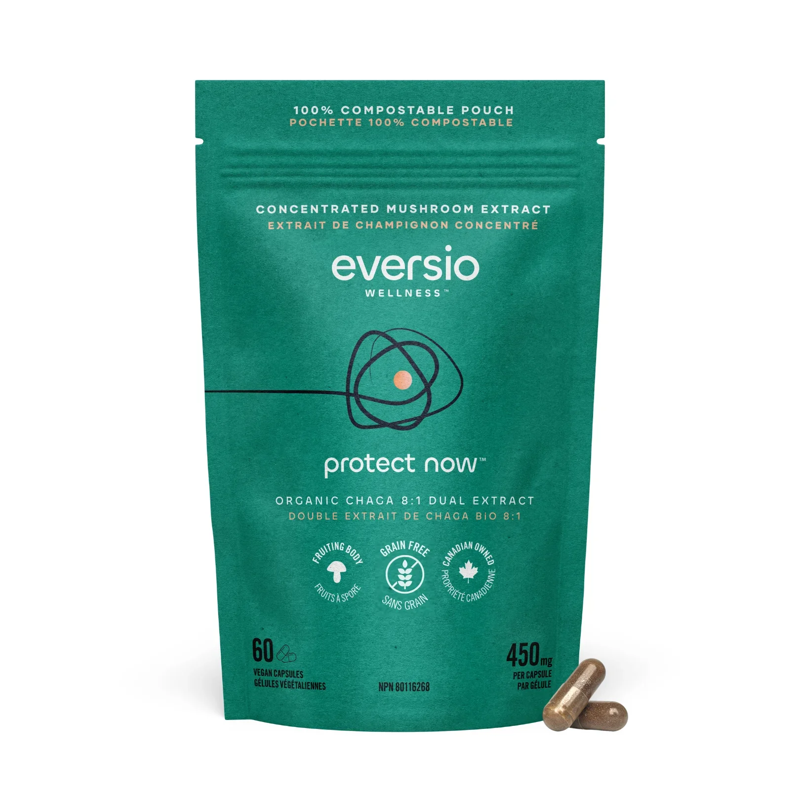 Eversio Chaga 8:1 Dual Extract (Formerly Protect Now) - Image 2