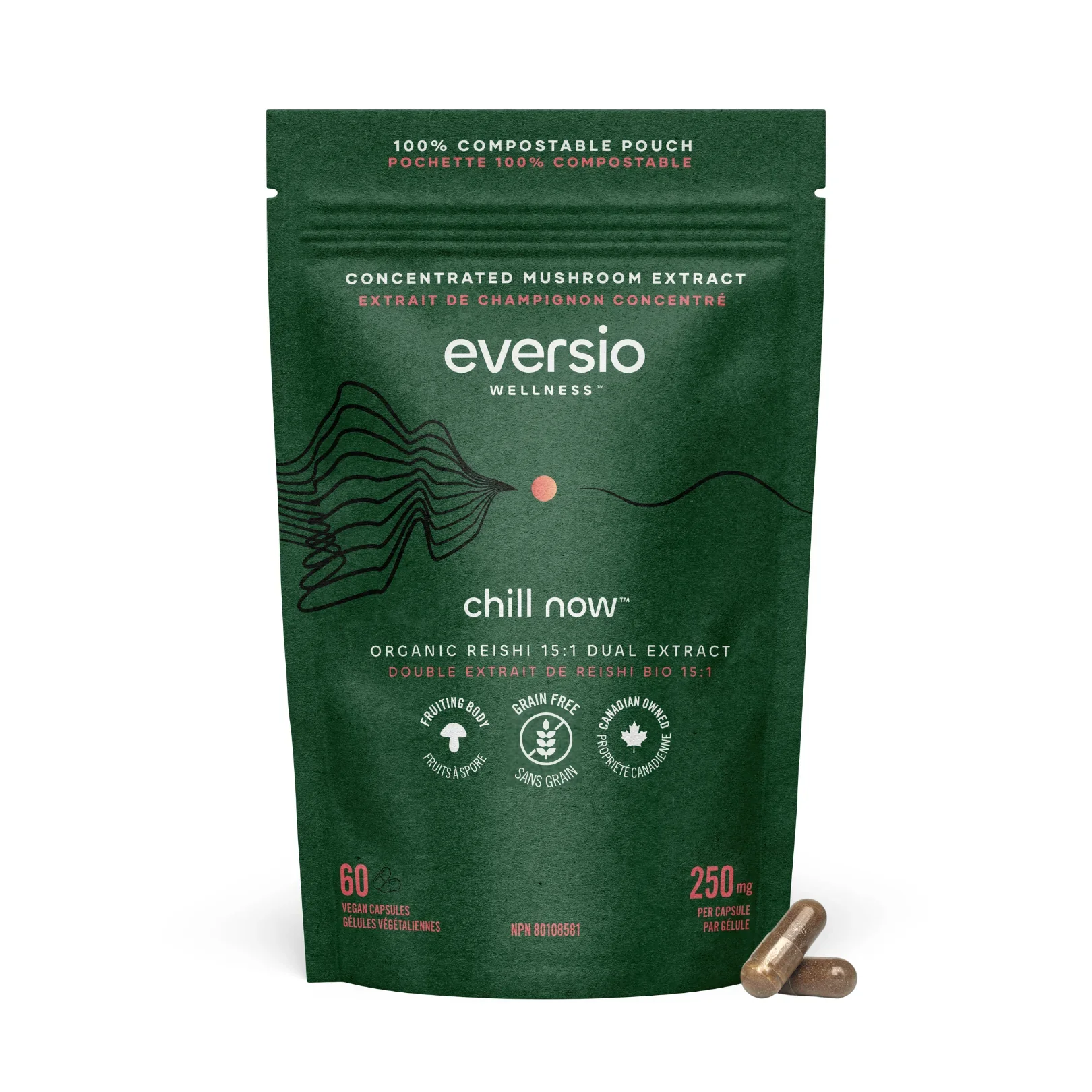 Eversio CHILL 15:1 Reishi Mushroom Extract - Image 2