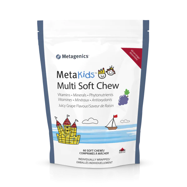 Metagenics MetaKids Multi Soft Chew Grape 60 Chew - Image 2