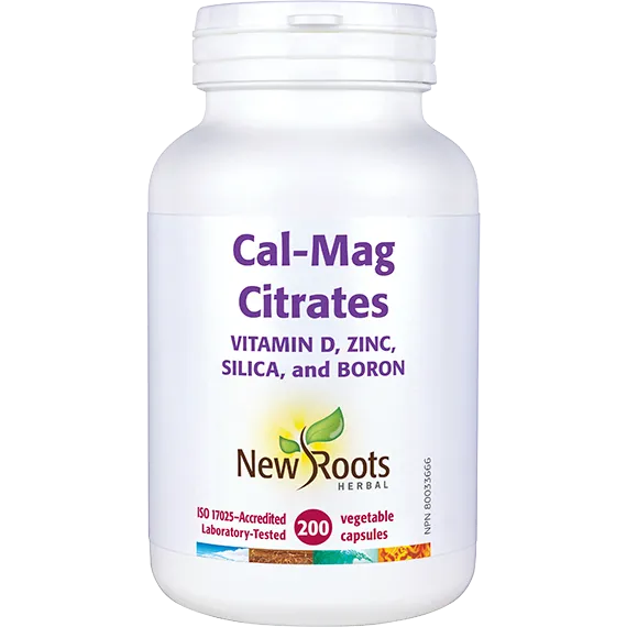 New Roots Cal-Mag Citrates Vitamin D, Zinc, Silica, and Boron - Image 2