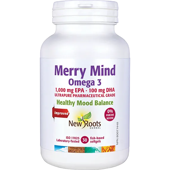 New Roots Merry Mind Omega 3