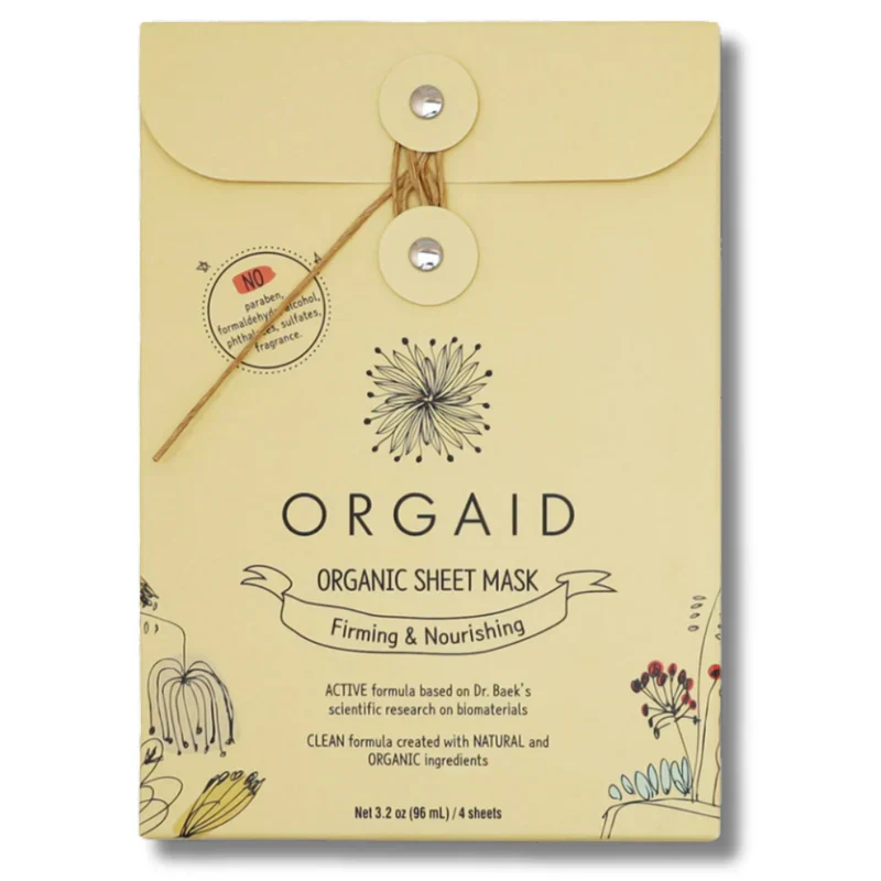 Orgaid Firming & Nourishing Sheet Mask (Greek Yogurt)