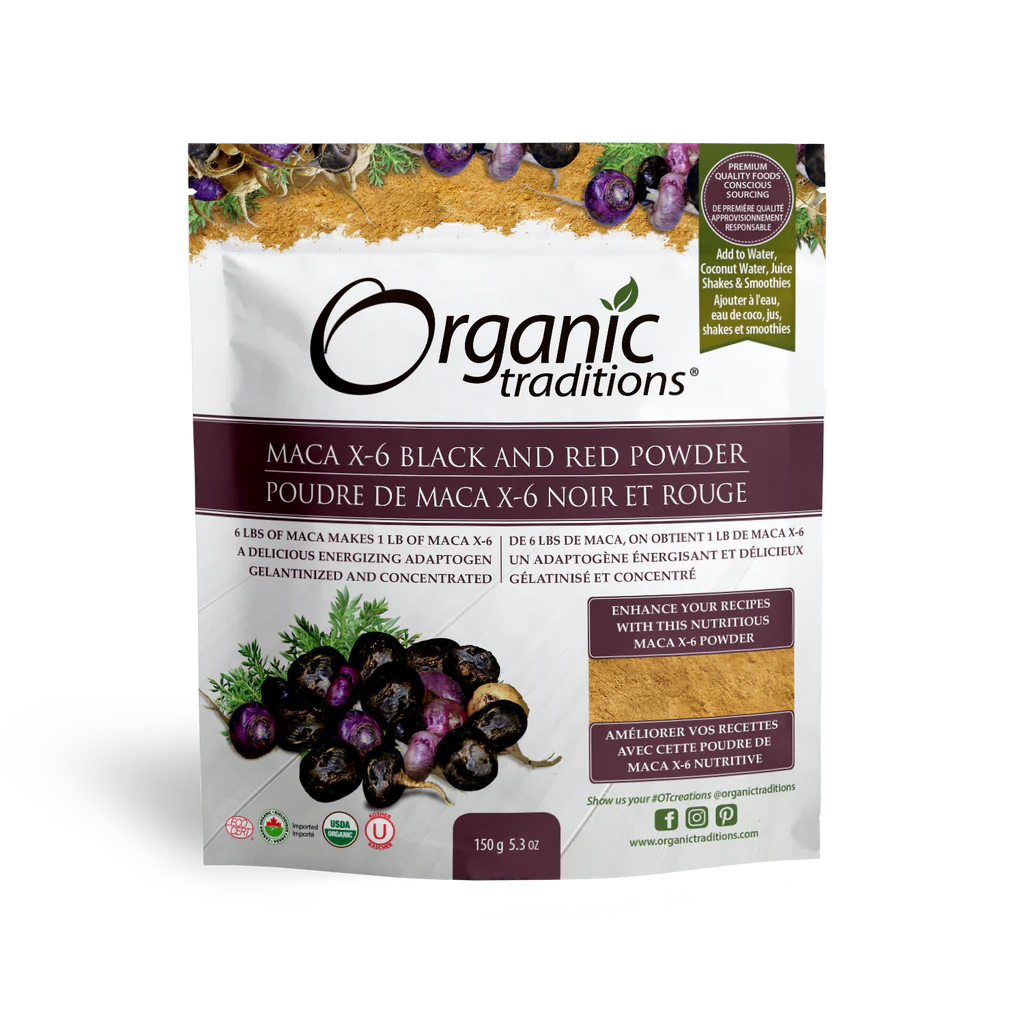 Organic Traditions Maca X-6 Powder 6:1 150g