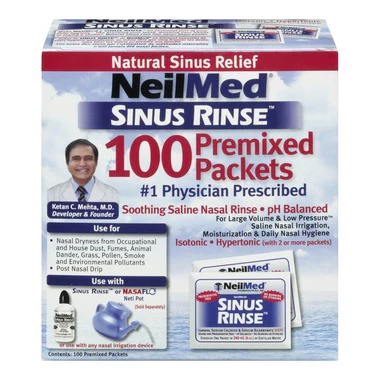 OTC NeilMed Sinus Rinse Refills 100 pack