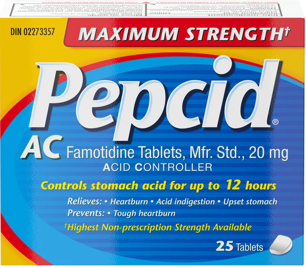OTC Pepcid Maximum Strength 25 Tabs