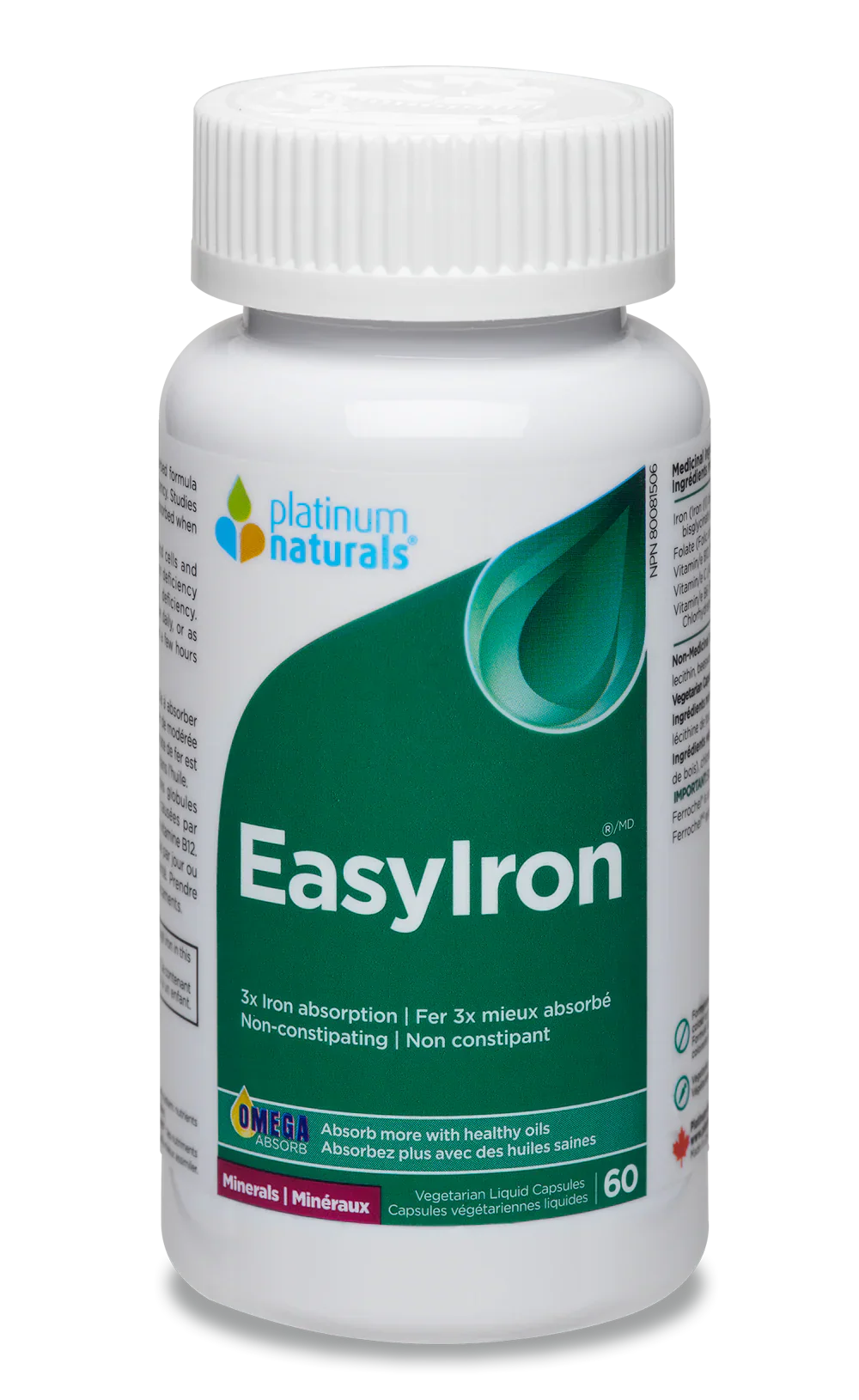 Platinum Naturals Easyiron - 60sgs - Image 2