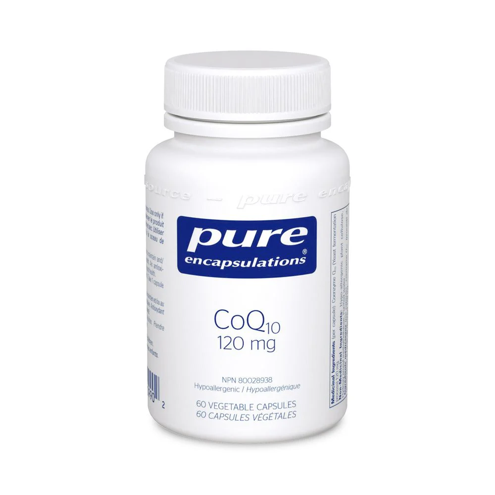 Pure Encapsulations CQ10 120mg 60 Caps